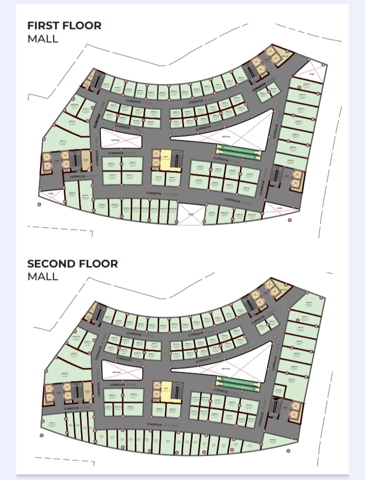 1st +2nd floor plan