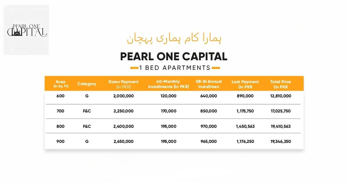 one bed payment plan