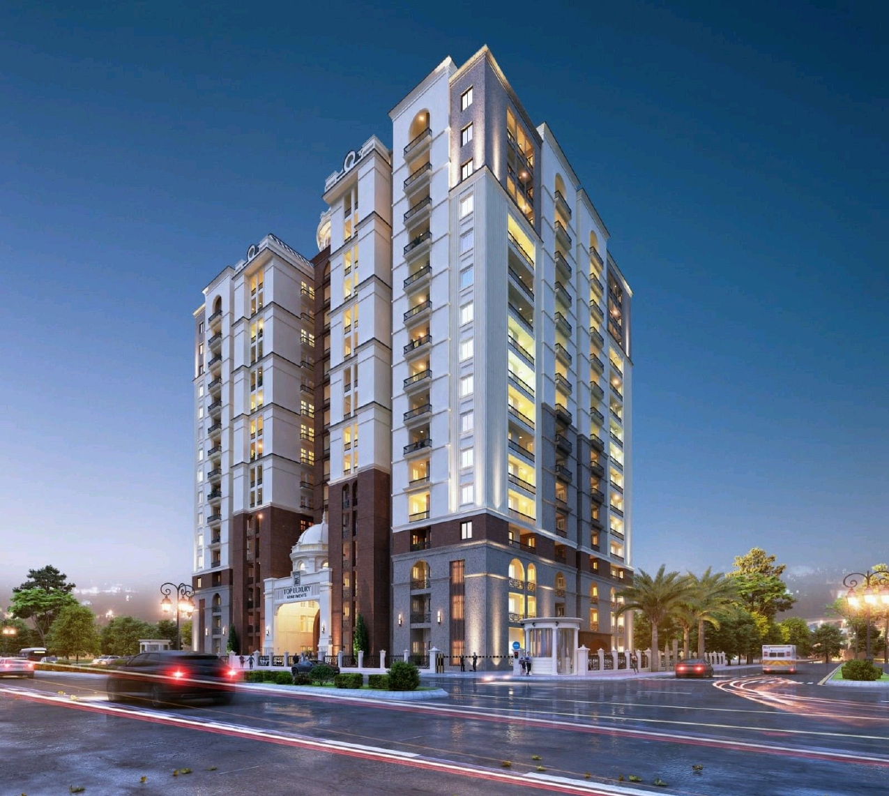 Top Luxury Apartments in Top City 1, Sir Syed Ahmed Avenue, Islamabad, Islamabad — real estate project